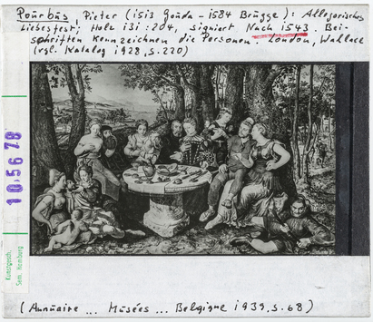 Vorschaubild Pieter Pourbus: Allegorisches Liebesfest. London, Wallace 